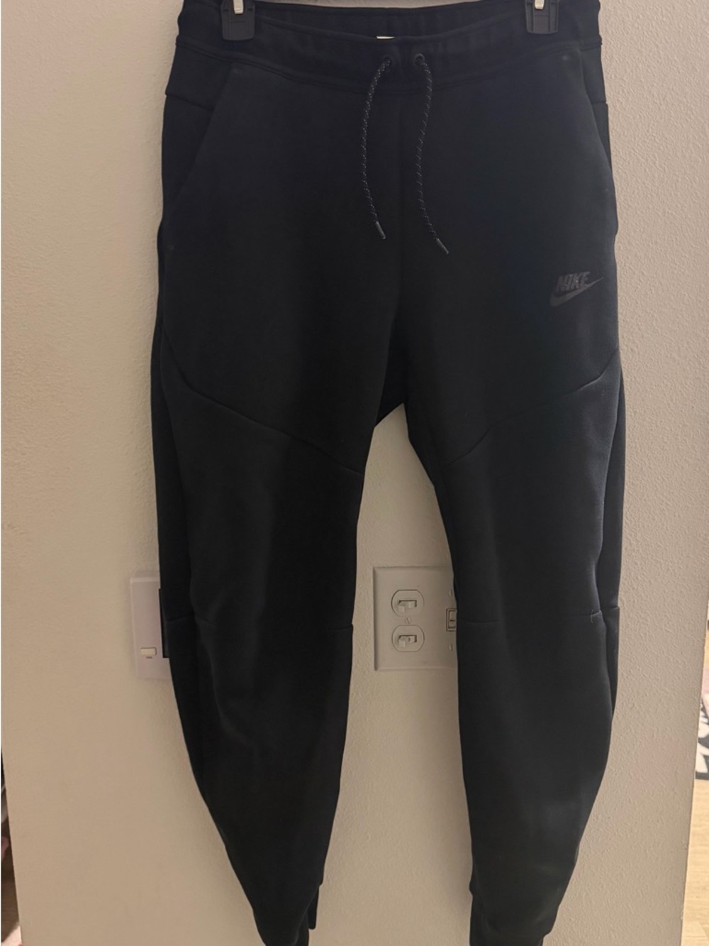 Nike Black Mens Jogger Sweatpants with Drawstring